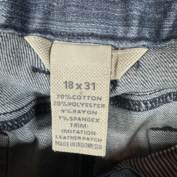 Duluth Trading Jeans Womens 18x31 Curvesetter Waistband Utility Work Double Knee - Picture 3 of 11